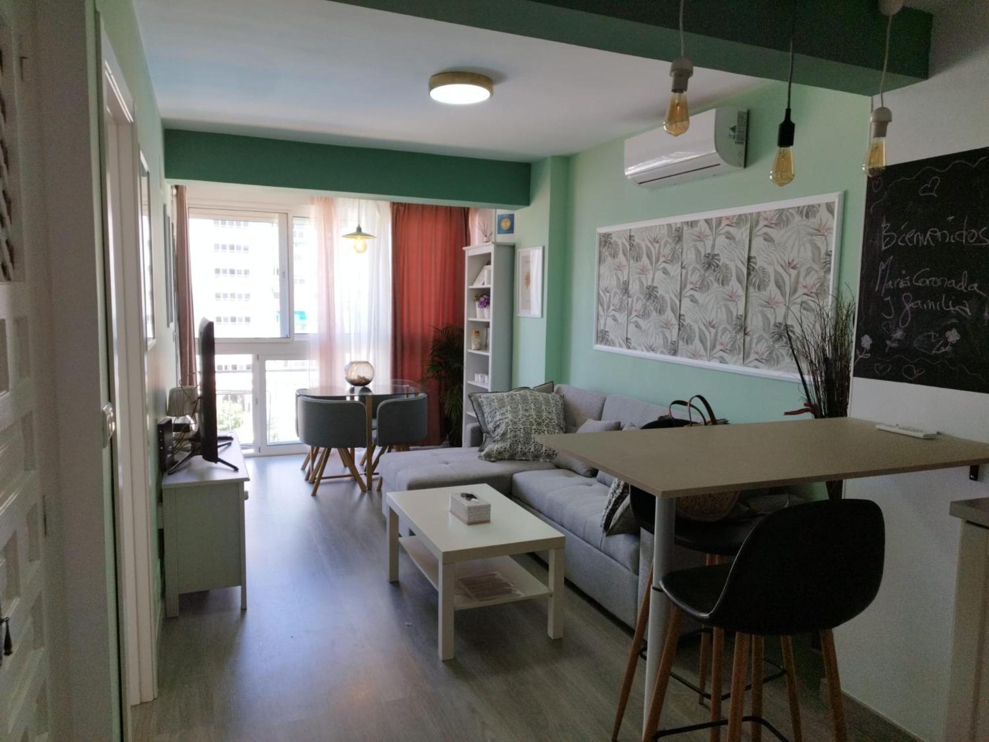 M1 403 Frontal Al Mar Vistas Terraza Y Wifi Apartment Benalmádena Exterior foto