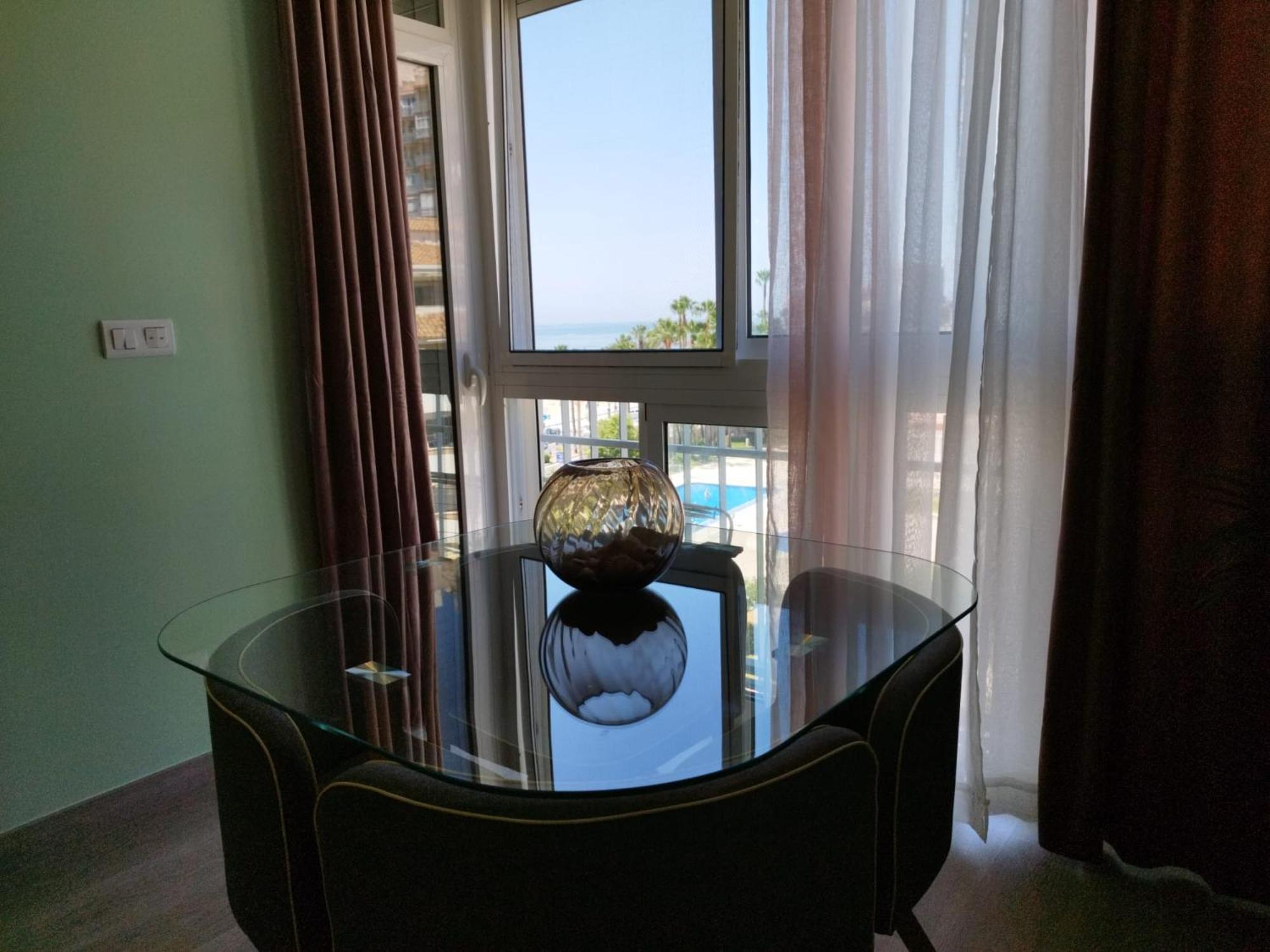 M1 403 Frontal Al Mar Vistas Terraza Y Wifi Apartment Benalmádena Exterior foto