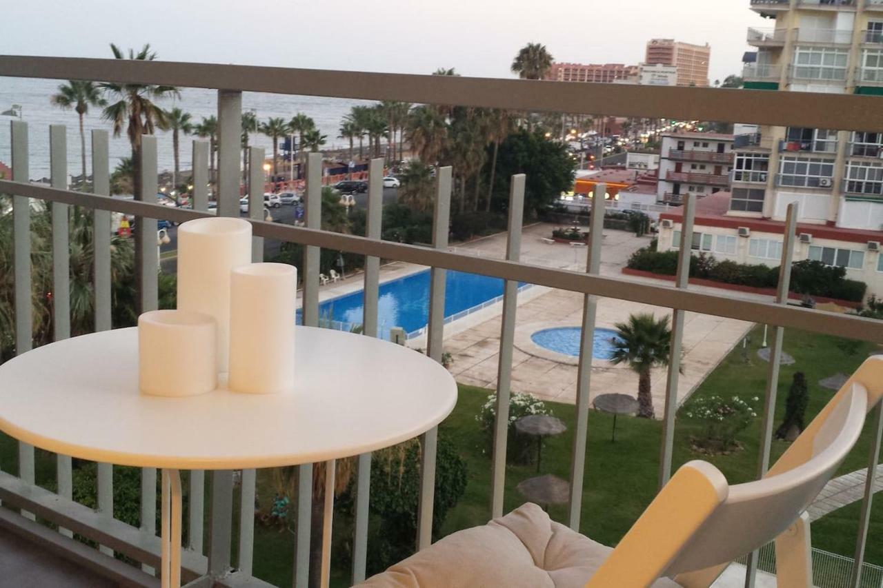 M1 403 Frontal Al Mar Vistas Terraza Y Wifi Apartment Benalmádena Exterior foto
